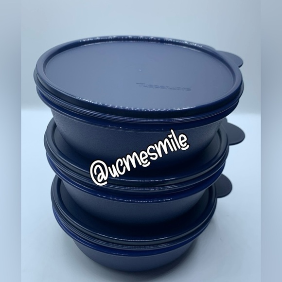 Tupperware Individual Salad Bowls Set of (3) - Picture 1 of 5